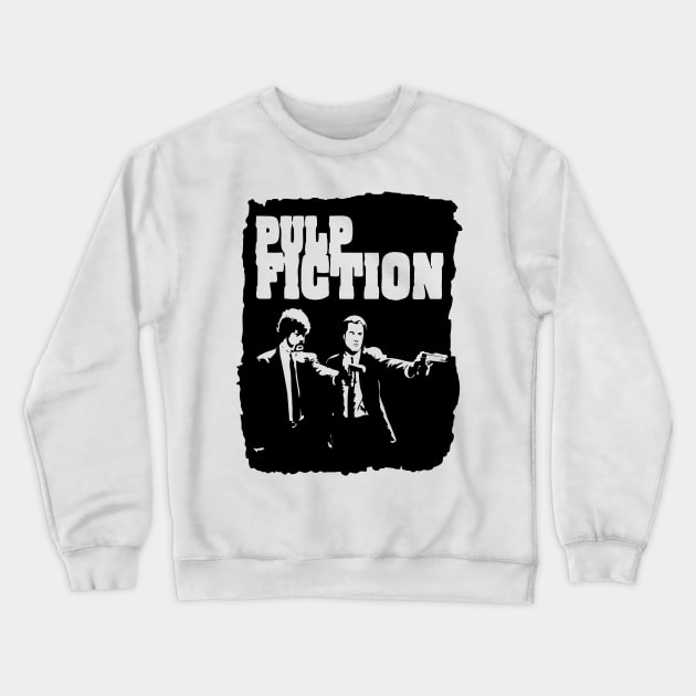 Pulp Fiction Crewneck Sweatshirt by SirTeealot